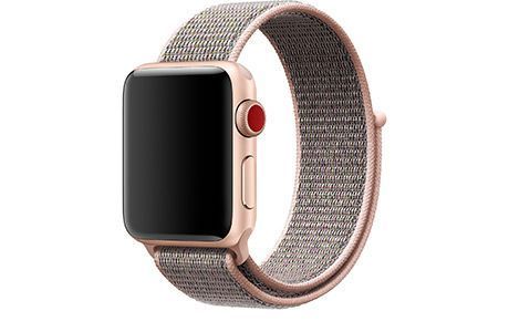 Ремешки для Apple Watch: Apple Nike Sport Loop 38 мм (розовый песок)