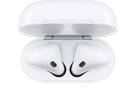 AirPods 2: Apple AirPods 2 с беспроводным зарядным кейсом, Bluetooth