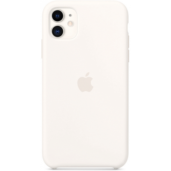 Чехол для iPhone 11: Silicone Case для iPhone 11 (белый)