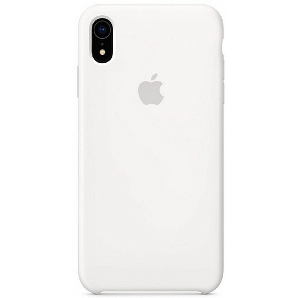 Чехлы для iPhone: Silicone Case для iPhone Xr (белый)