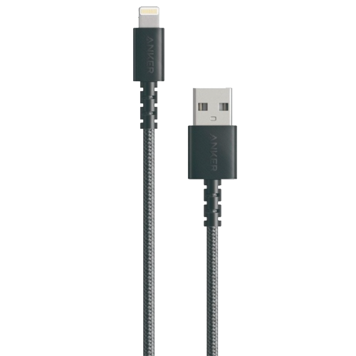 Кабели: Anker Power Line Select + Lightning USB 0.9 м V3 Black