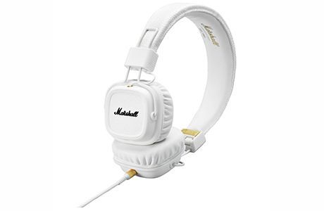 Накладные наушники: Навушники Marshall Headphones Major III (білі)