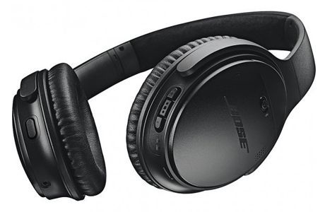 Накладные наушники: Бездротові закриті навушники Bose QuietComfort 35 II Black
