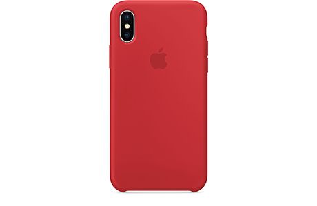 Чехлы для iPhone: Силіконовий чохол для iPhone X (червоний