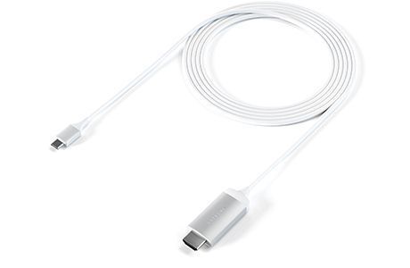Кабели: Satechi Aluminum Type-C to 4K HDMI Cable 1,8 м (серебристый)