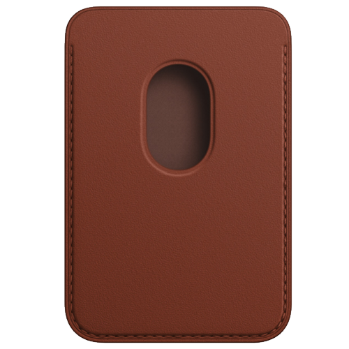Чехлы для iPhone: Apple iPhone Leather Wallet with MagSafe - Umber