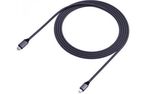 Кабели и переходники: Кабель Satechi USB-C to Lightning Cable серый космос 1.8 m