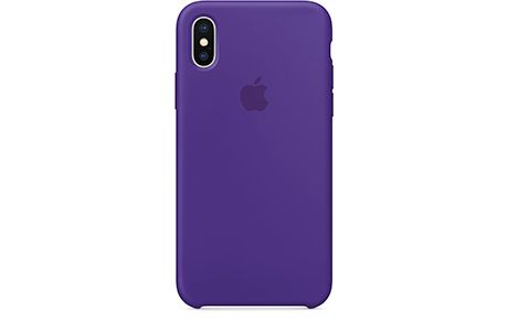 Чехлы для iPhone: Silicone Case для iPhone X (фиолетовый)