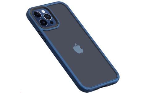 Чехлы для iPhone: Rock Guard Touch Silicon Protection Matte Case for iPhone 13 Pro Blue