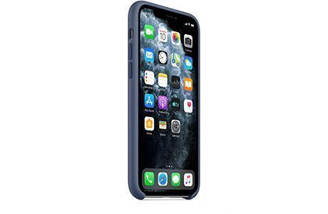 Чехлы для iPhone: Силіконовий чохол Apple Silicone Case для iPhone 11 Pro Max (аляскінський синій)