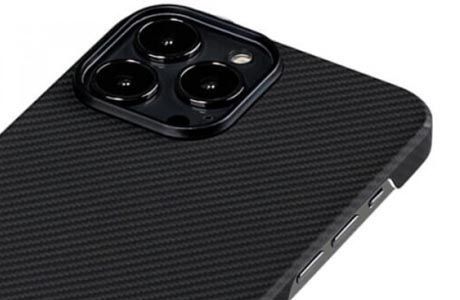 Чехол для iPhone 13 Pro:  Pitaka Air Case Twill Black/Grey for iPhone 13 Pro