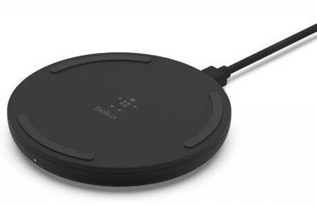 Беспроводные зарядные устройства: Бездротовий ЗП Belkin Pad Wireless Charging Qi, 15W, чорний (WIA002VFBK)