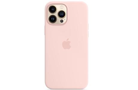 Чехол для iPhone 13 Pro Max: Apple Silicone Case with MagSafe Chalk Pink for iPhone 13 Pro Max