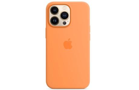 Чехлы для iPhone: Apple Silicone Case with MagSafe Marigold for iPhone 13 Pro