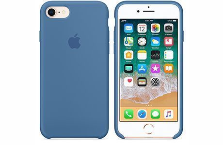 Чехлы для iPhone: Silicone Case для iPhone 8 / 7 (джинсовый синий)