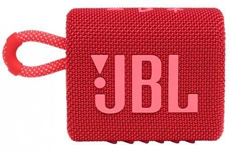 Акустика JBL | harman/kardon: Портативна акустика JBL GO 3 червона (JBLGO3RED)