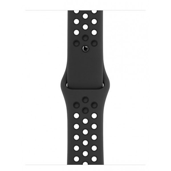 Ремешки для Apple Watch: Ремінець Apple Nike Sport Band 38 мм (чорний антрацит)
