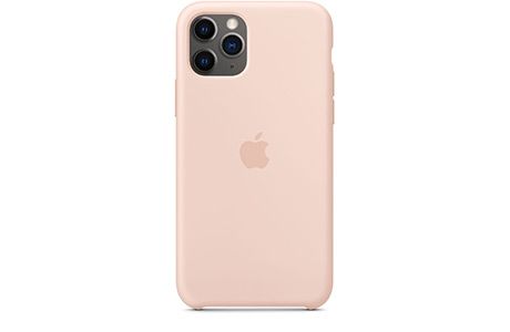 Чехлы для iPhone: Силіконовий чохол Apple Silicone Case для iPhone 11 Pro Max (рожевий пісок)