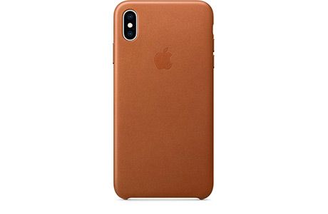 Чехлы для iPhone: Apple Leather Case для iPhone Xs Max (седельный коричневый)