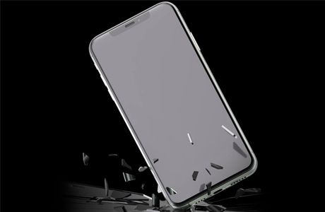 Защитные стекла для iPhone: Захисне скло Nano Shield NeoGlass для iPhone 12 Mini, Black (чорне)