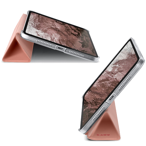 Чехол для iPad Mini 6: LAUT HUEX FOLIO case with Pencil Holder for iPad mini 6 2021 Rose