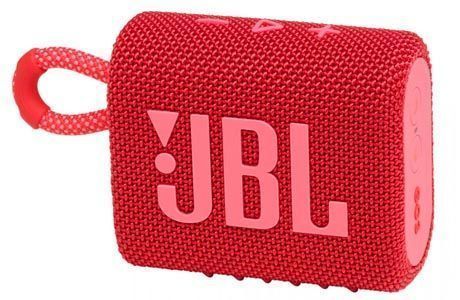 Акустика JBL | harman/kardon: Портативна акустика JBL GO 3 червона