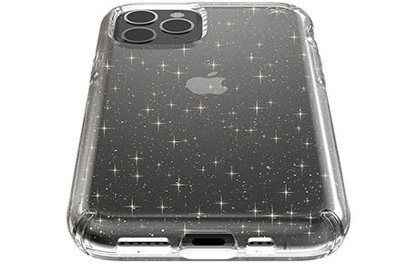 Чехлы для iPhone: Speck Presidio Clear + Glitter для iPhone 11 Pro Max (золотой)
