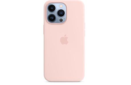 Чехлы для iPhone: Apple Silicone Case with MagSafe Chalk Pink for iPhone 13 Pro