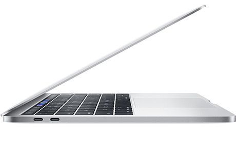 MacBook Pro: Apple MacBook Pro 13″ Touch Bar, 4×2,4 ГГц, 512 ГБ SSD (сріблястий, 2019)