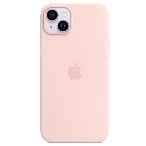 Чехол для iPhone 14 Plus: Apple iPhone 14 Plus Silicone Case with MagSafe - Chalk Pink