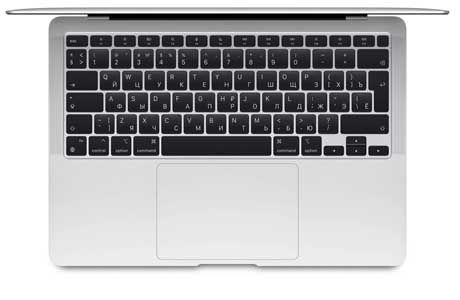 MacBook Air M1: Apple MacBook Air 2020 р., 256 ГБ M1 (сріблястий)