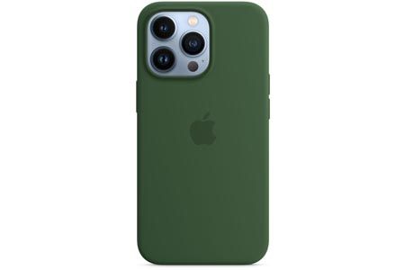 Чехлы для iPhone: Apple Silicone Case with MagSafe Clover for iPhone 13 Pro