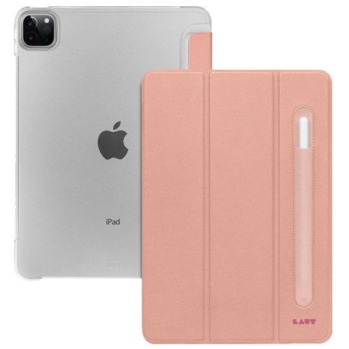 Чехол для iPad Pro 12,9" 2018-2022: Чехол LAUT HUEX Smart Case for iPad Pro 12.9, 2021, 5th, Gen Rose