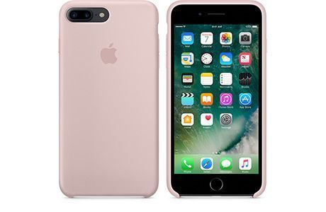 Чехлы для iPhone: Silicone Case для iPhone 7 Plus (pink sand, розовый песок)