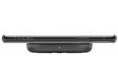 Зарядные устройства для iPhone: Бездротовий ЗП Belkin Pad Wireless Charging Qi, 15W, чорний (WIA002VFBK)