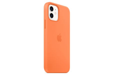 Чехлы для iPhone: Силіконовий чохол MagSafe для iPhone 12 і iPhone 12 Pro, колір «кумкват»