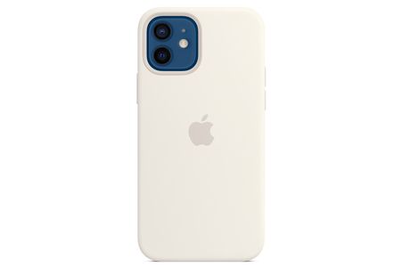 Чехлы для iPhone: Силиконовый чехол MagSafe для iPhone 12 mini, белый цвет