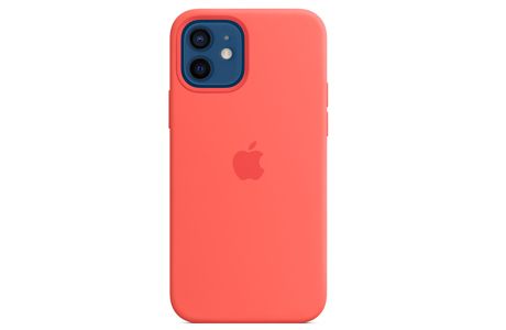 Чехлы для iPhone: Силіконовий чохол MagSafe для iPhone 12 і iPhone 12 Pro, колір «рожевий цитрус»