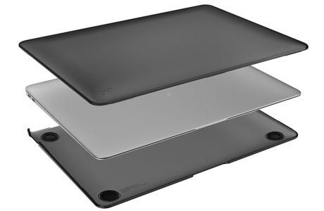 Чехлы для ноутбуков Apple: Накладка Speck MacBook Air 13"CASE ONYX/ BLACKSMARTSHELL/Speck