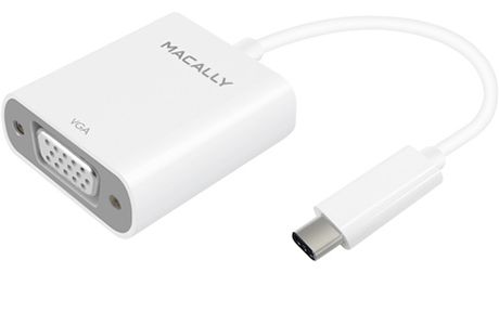 Кабели и переходники: Macally UCVGADP USB-C — VGA