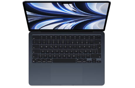 MacBook Air 13 M2: Apple MacBook Air 2022 г., 512GB SSD M2 8CPU 24GB Midnight, Custom