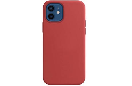 Чехол для iPhone 12/ 12 Pro: Silicone Case for iPhone 12/12 Pro RED