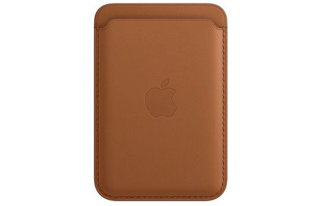 Чехлы для iPhone: Чохол для пластикових карт Apple iPhone Leather Wallet with MagSafe - Балтійський синій (MHLQ3)
