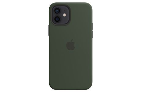 Чехлы для iPhone: Силиконовый чехол MagSafe для iPhone 12 mini, цвет «кипрский зелёный»