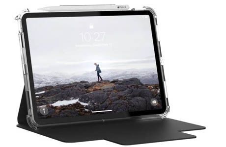 Чехлы для iPad: UAG for iPad Air 10.9" 2021/iPad Pro 11" 2021 Lucent Black/Ice