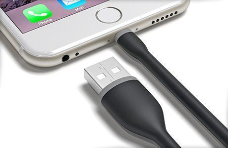 Кабели: Купити Кабель синхронізації Satechi Flexible Lightning to USB Cable 0,15 м (чорний)