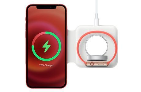 Зарядные устройства: Бездротова зарядка Apple MagSafe Duo Charger