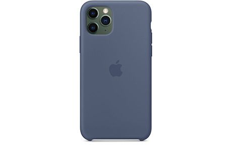 Чехлы для iPhone: Силіконовий чохол Apple Silicone Case для iPhone 11 Pro (аляскінський синій)