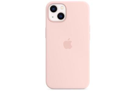 Чехлы для iPhone: Apple Silicone Case with MagSafe Chalk Pink for iPhone 13