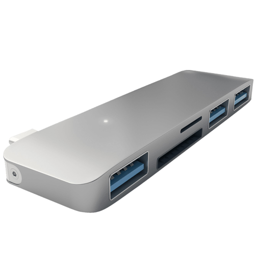 Сплиттер (Хаб): Satechi Aluminum Type-C USB Hub, Space Gray